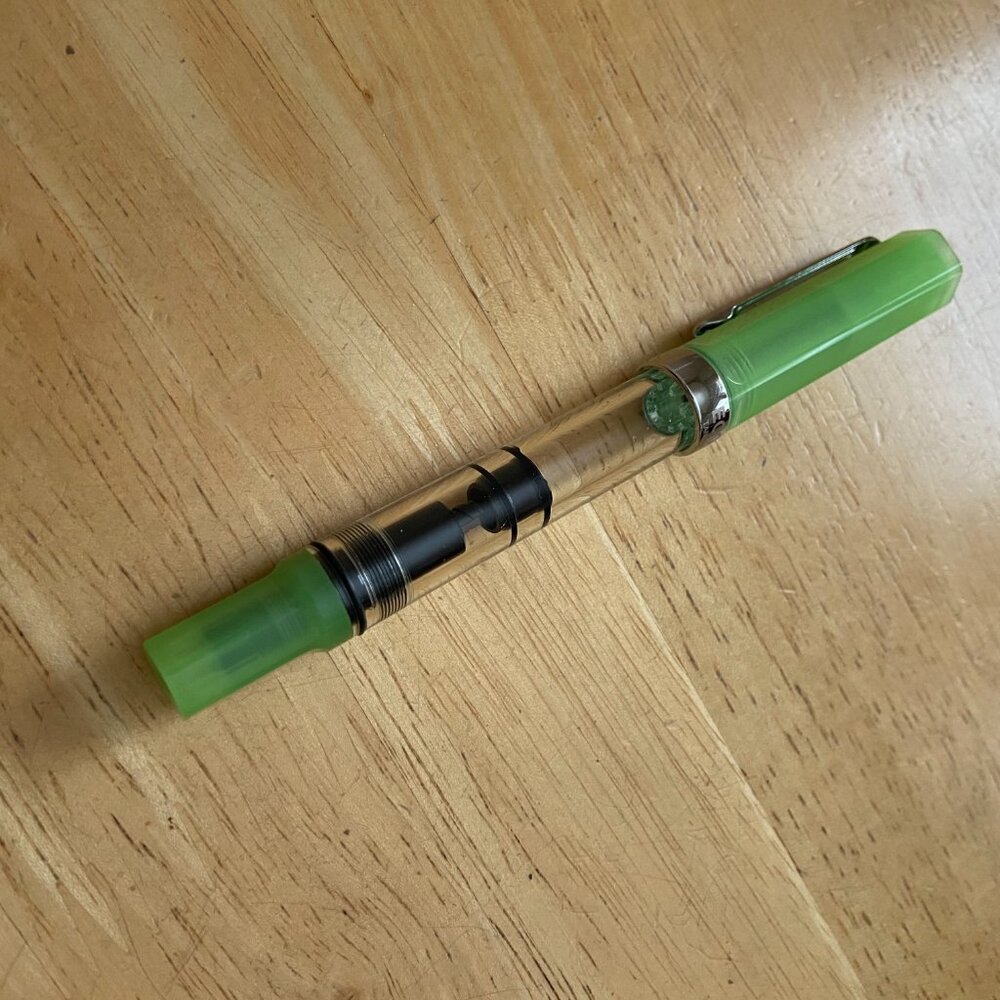 Fountain Pen Bundle: TWSBI Eco Glow Green (EF) and Pilot Brown Kakuno (F - Picture 3 of 5